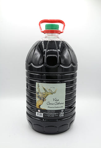 Garrafa Vino de Pitarra Embocado Cerro Cabrero
