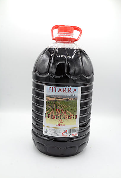 Garrafa Vino Tinto de Pitarra Cerro Cabrero