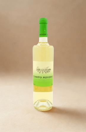 Botella de Campo Royero Verdejo de 75 cl, 12 % vol., de Bodegas Agapita Rubio.
