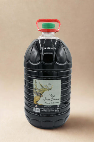 Vino de Pitarra Embocado Cerro Cabrero 5 L