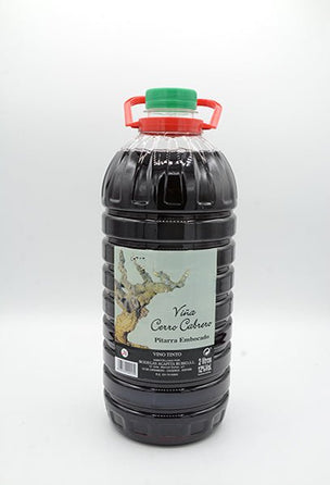 Garrafa Vino de Pitarra Embocado Cerro Cabrero